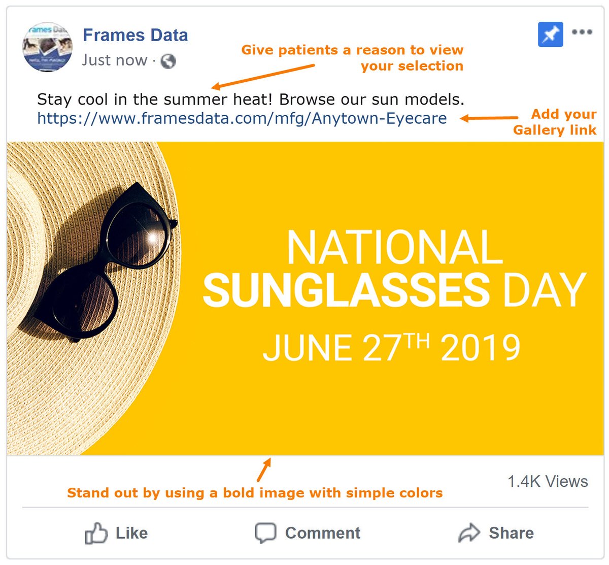 National Sunglasses Day Social Media Toolkit